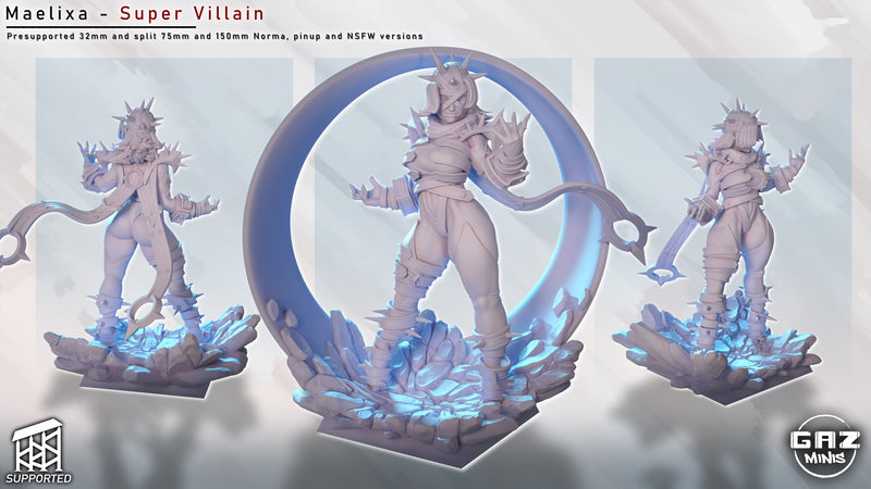 Maelixa - Super Villain (SFW/NSFW 18+)