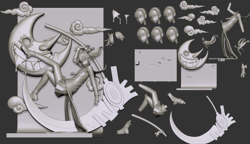 Maka Albarn - Soul Eater - 1:8 Scale Figure