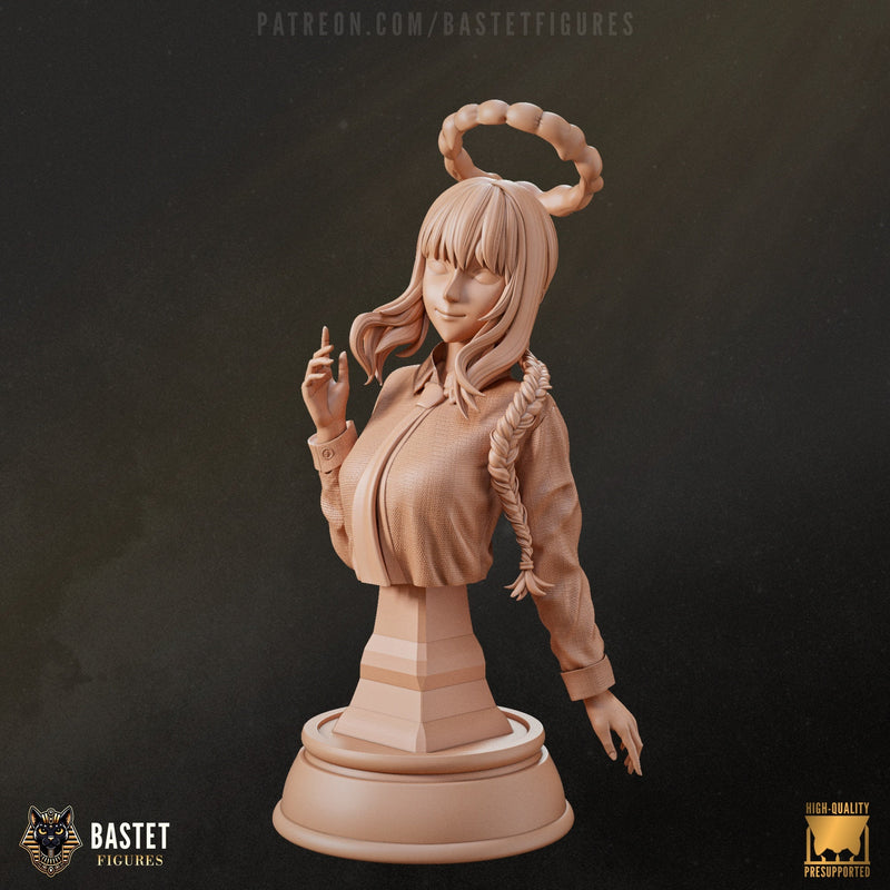 Makima - Chainsawman - 1:8 Scale, Bust, Keychain