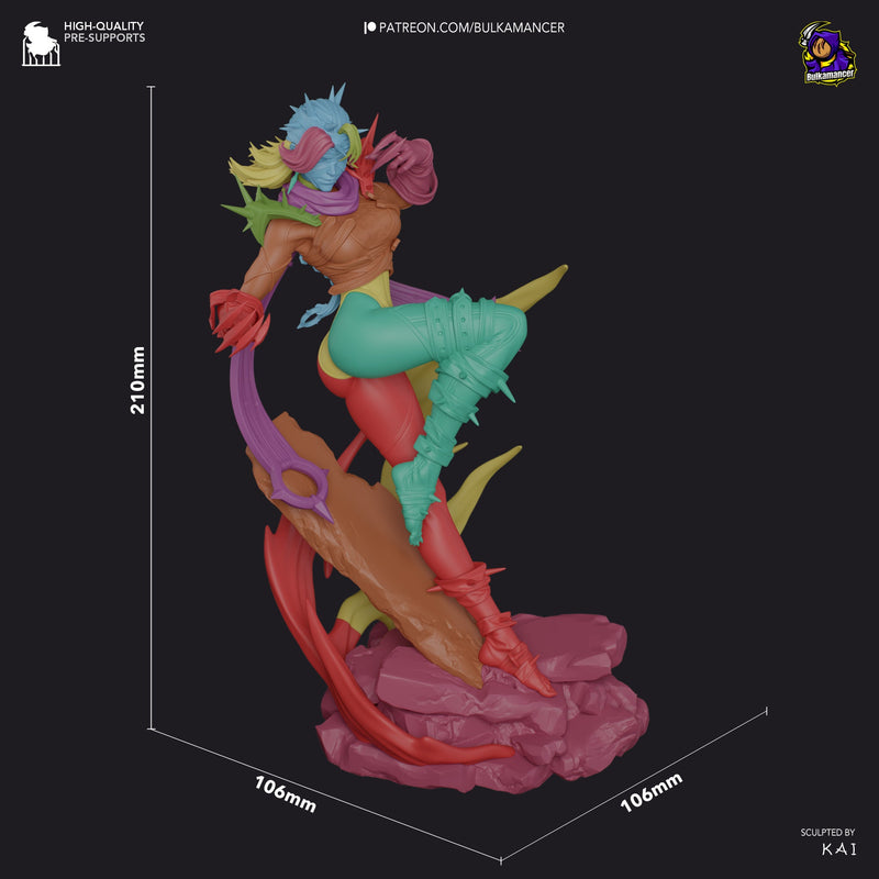 Invisible Woman  Malice - Marvel Rivals - 1:8 Scale Figure