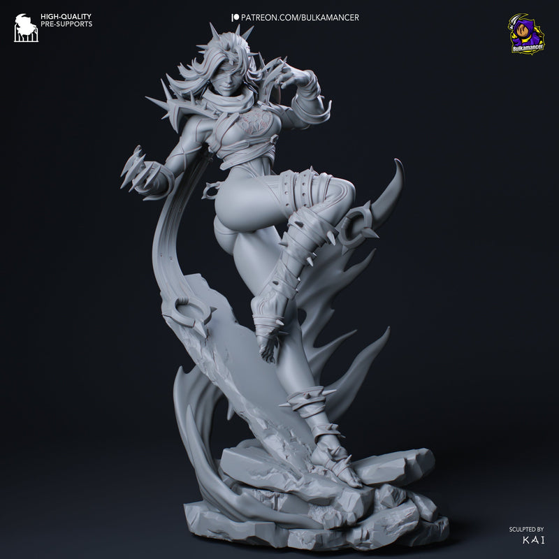 Emma Frost X Malice Invisible Woman Diorama - Marvel Rivals - 1:8 Scale Figures