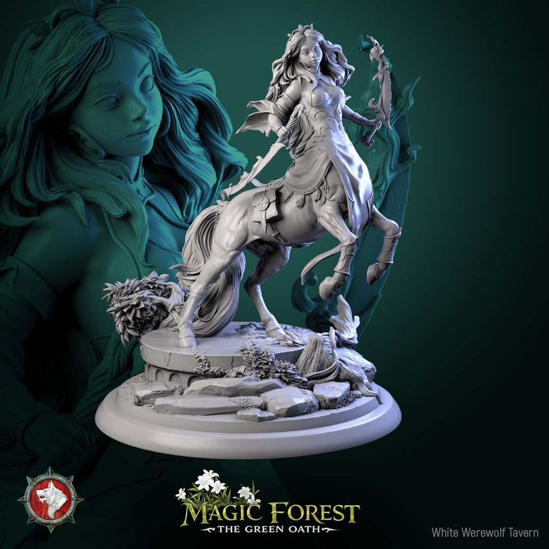 Centaur Warrior – Centaur Fighter – Magic Forest The Green Oath – Miniature