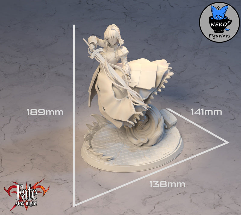 Saber - Fate/Stay Night - 1:10 Scale