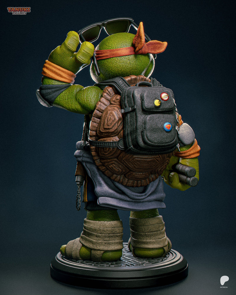 Toon Michaelangelo - Ninja Turtles - 1:12 Scale