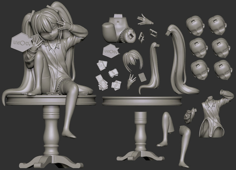 Mimukauwa Miku - vTuber - 1:8 scale