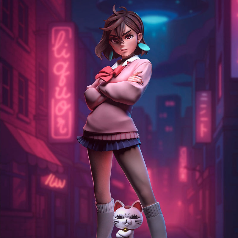 Momo Ayase - Dandadan - 1:8 Scale
