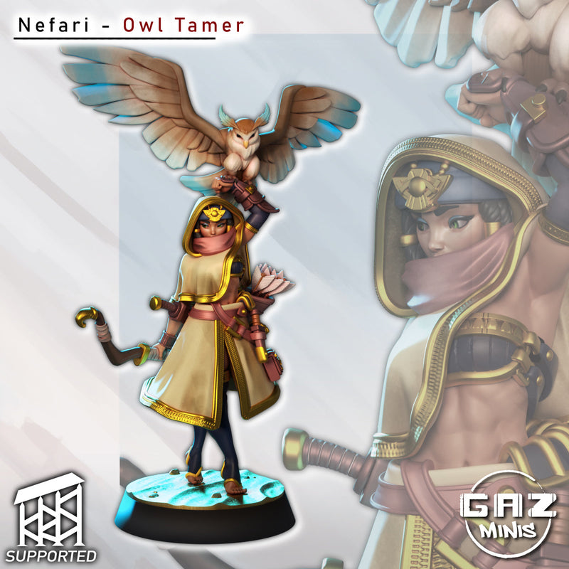 Nefari - Owl Tamer (SFW/NSFW 18+)
