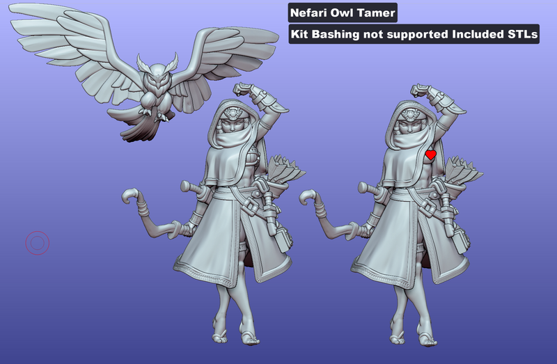 Nefari - Owl Tamer (SFW/NSFW 18+)