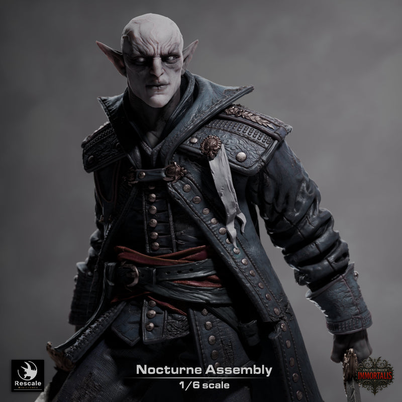 Nocturne Assembly – Vampire Assassin Champion – 1:6 Scale Collector Statue