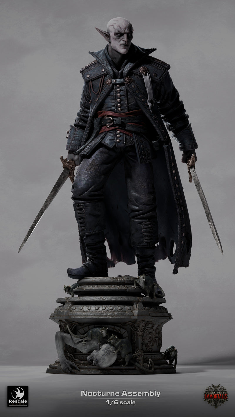 Nocturne Assembly – Vampire Assassin Champion – 1:6 Scale Collector Statue