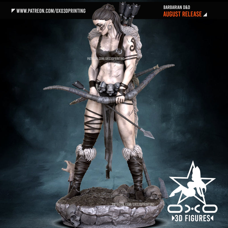 The Barbarian - Honor Among Thieves - (SFW/NSFW 18+) 1:10 Scale