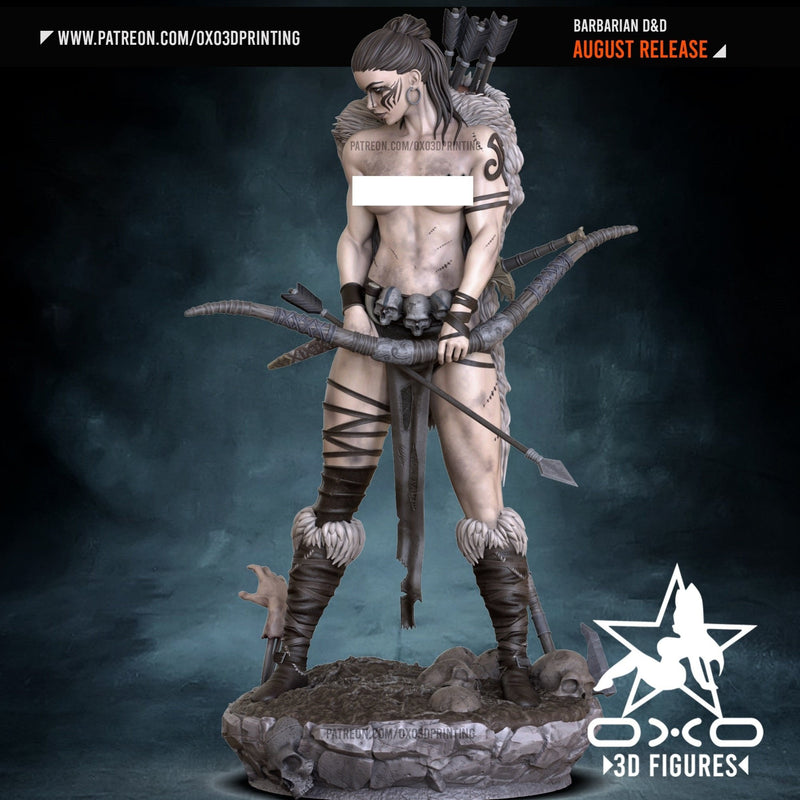 The Barbarian - Honor Among Thieves - (SFW/NSFW 18+) 1:10 Scale