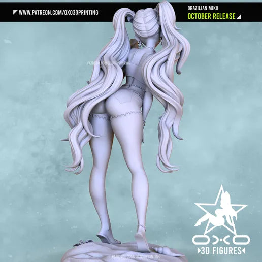 Brazilian Miku - 1:10 scale