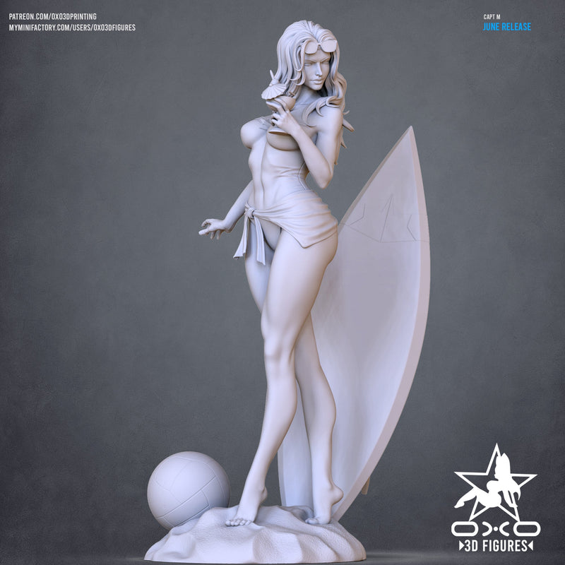Captain Marvel - Swimsuit Edition - Marvel Comics (SFW/NSFW 18+) - 1:10 Scale