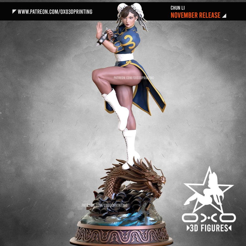 Chun-Li - Street Fighter (SFW/NSFW 18+ Only) - 1:10 scale