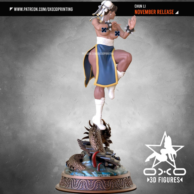 Chun-Li - Street Fighter (SFW/NSFW 18+ Only) - 1:10 scale
