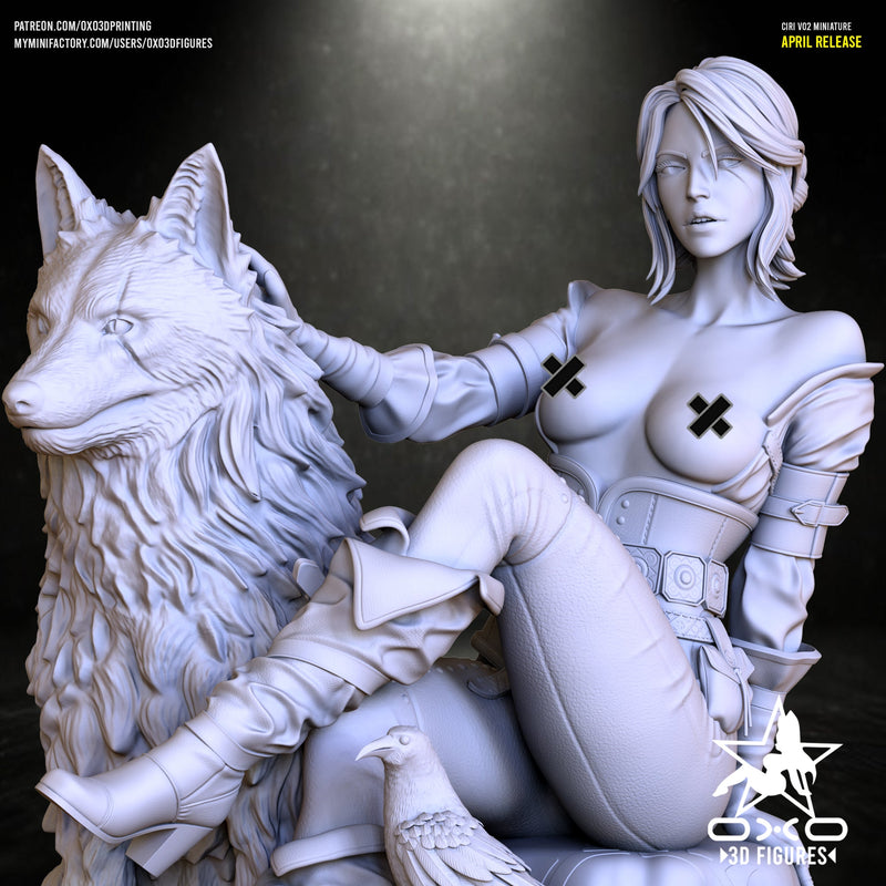 Ciri - The Witcher (SFW/NSFW 18+ Only) - 1:10 Scale