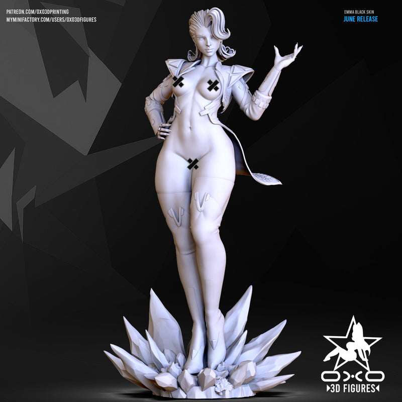 Emma Frost - Marvel Rivals  (SFW/NSFW 18+) - 1:10 Scale