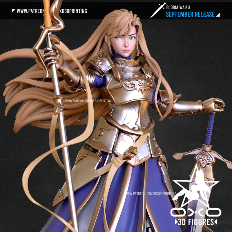 Gloria (Fan Art) - Sword of Convallaria - (SFW/NSFW 18+) 1:10 Scale