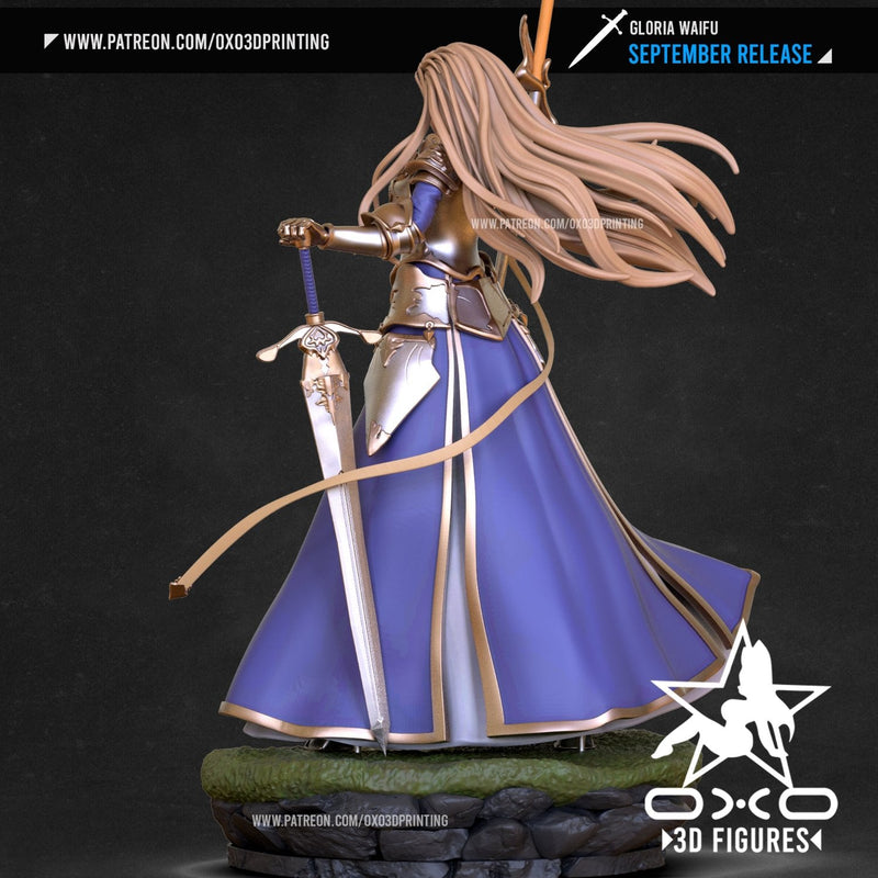 Gloria (Fan Art) - Sword of Convallaria - (SFW/NSFW 18+) 1:10 Scale