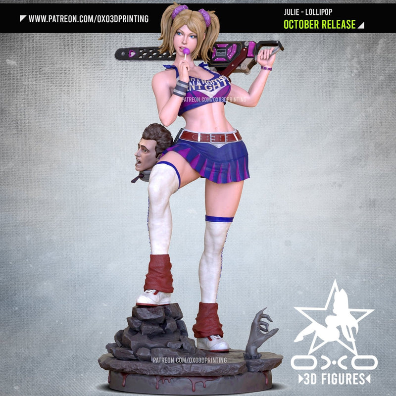 Juliet - Lollipop Chainsaw (Fan Art) - (SFW/NSFW 18+) 1:10 Scale
