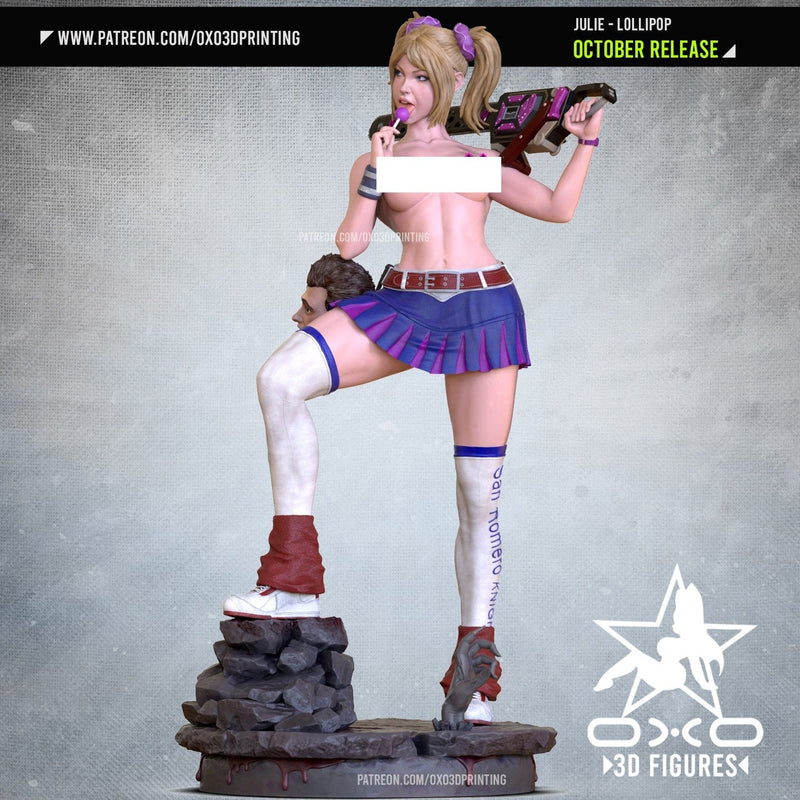 Juliet - Lollipop Chainsaw (Fan Art) - (SFW/NSFW 18+) 1:10 Scale