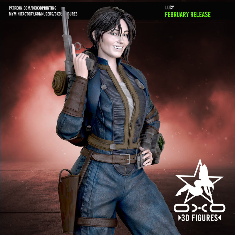 Lucy - Fallout (SFW/NSFW 18+ only) - 1:10 Scale