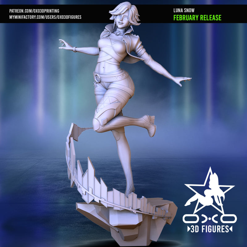 Luna Snow - Marvel Rivals - 1:10 Scale