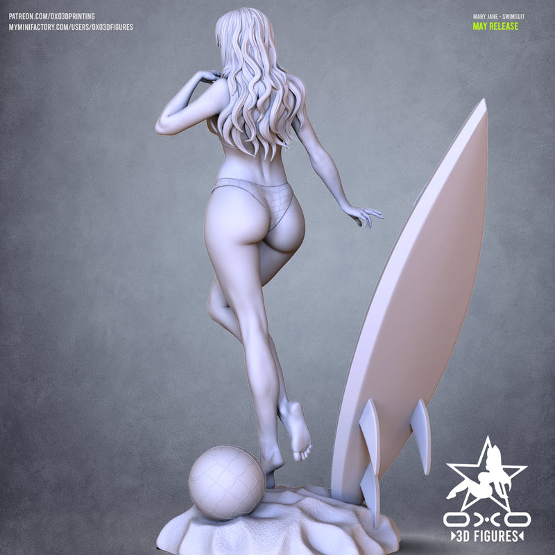 Mary Jane - Swimsuit Edition - Marvel Comics (SFW/NSFW 18+) - 1:10 Scale