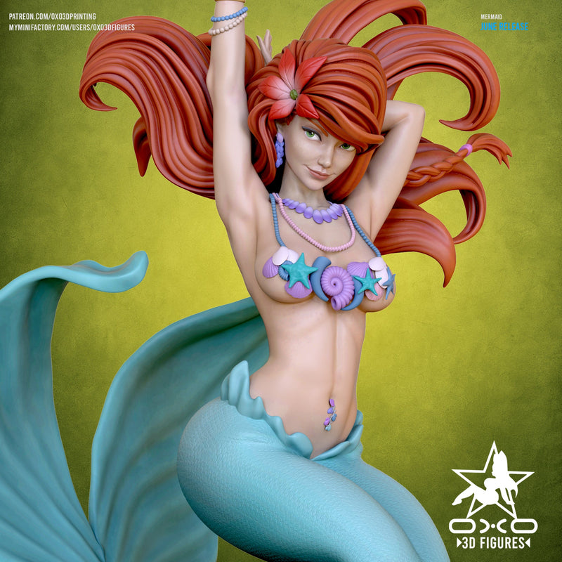 Mermaid (SFW/NSFW 18+) - 1:10 Scale Figure