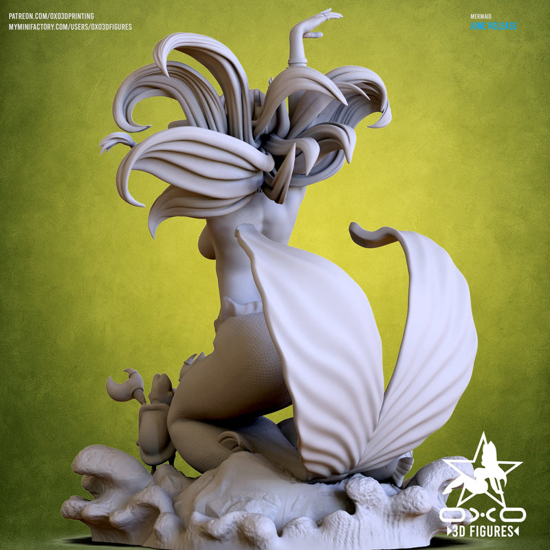Mermaid (SFW/NSFW 18+) - 1:10 Scale Figure