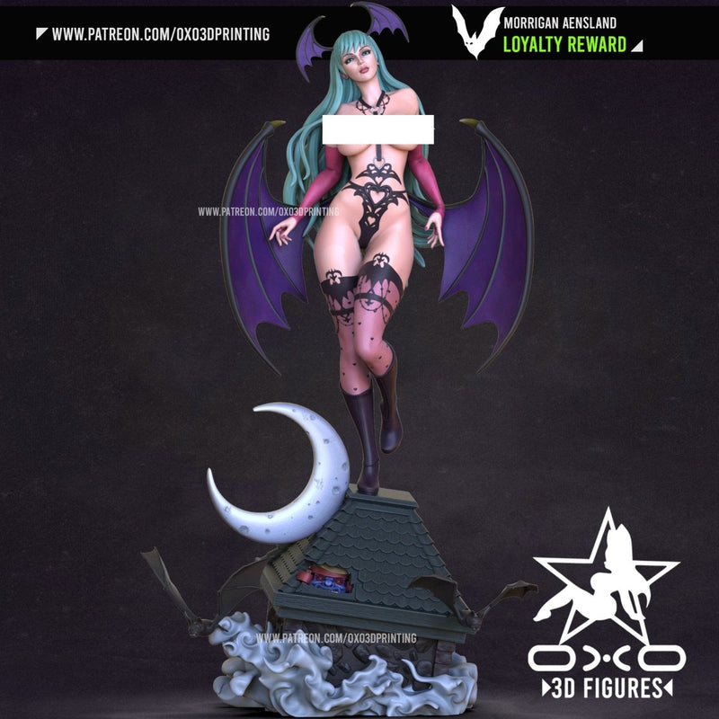 Morrigan Aensland - Darkstalkers - (SFW/NSFW 18+) 1:10 Scale