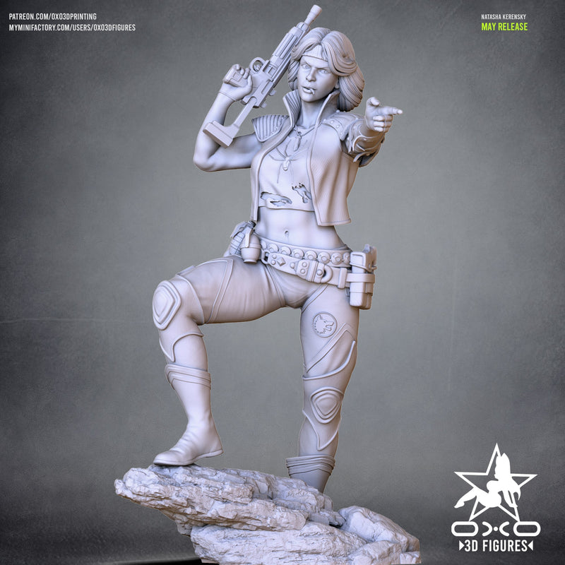 Natasha Kernesky - Mechwarrior (SFW/NSFW 18+ Only) - 1:10 Scale