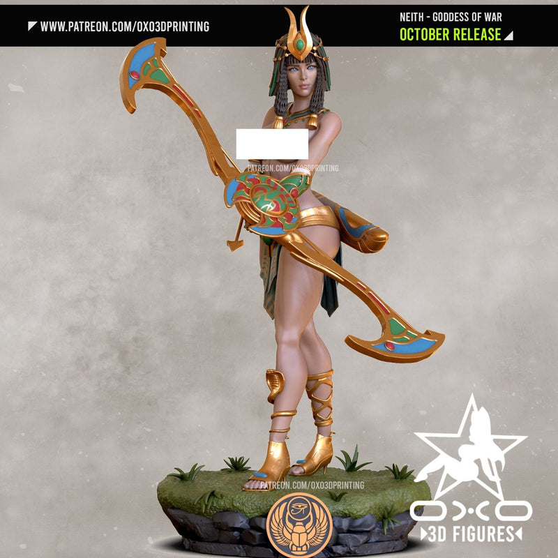 Neith - Smite - (SFW/NSFW 18+) 1:10 Scale