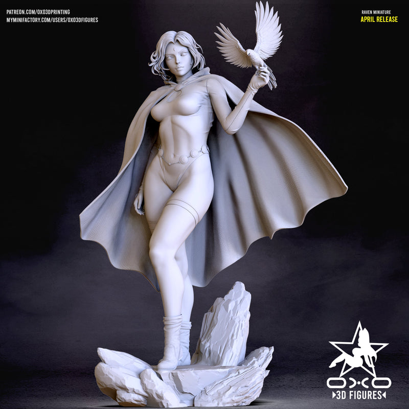 Raven - Teen Titans - DC Comics (SFW/NSFW 18+ Only) - 1:10 Scale