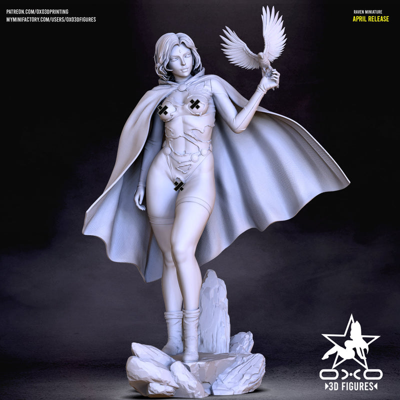 Raven - Teen Titans - DC Comics (SFW/NSFW 18+ Only) - 1:10 Scale