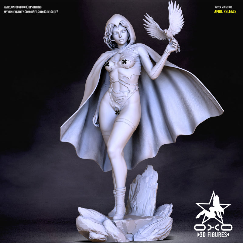 Raven - Teen Titans - DC Comics (SFW/NSFW 18+ Only) - 1:10 Scale