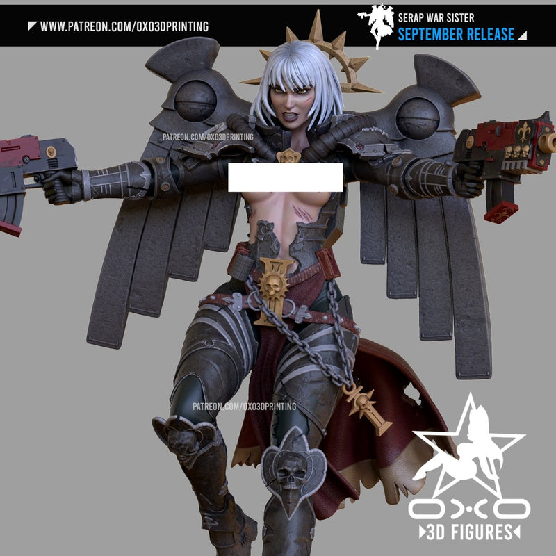 Serap War Sister - Lovemace - (SFW/NSFW 18+) 1:10 Scale