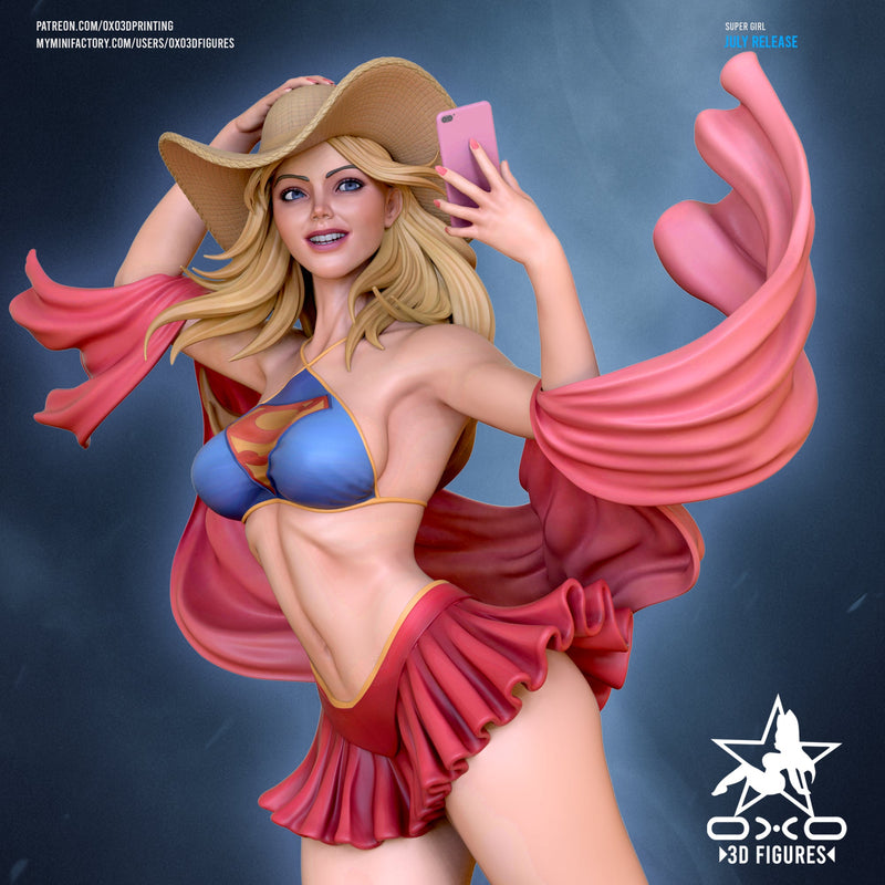 Supergirl Swimsuit Edition - DC Comics (SFW/NSFW 18+ Only)  - 1:10 Scale