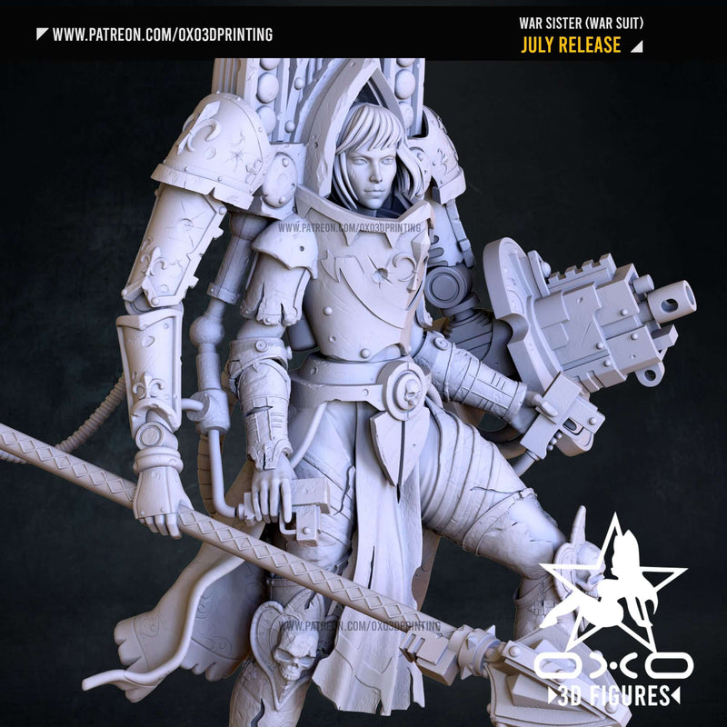 War Sister - Lovemace - (SFW/NSFW 18+) 1:10 Scale
