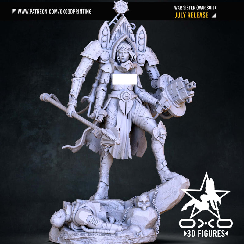 War Sister - Lovemace - (SFW/NSFW 18+) 1:10 Scale