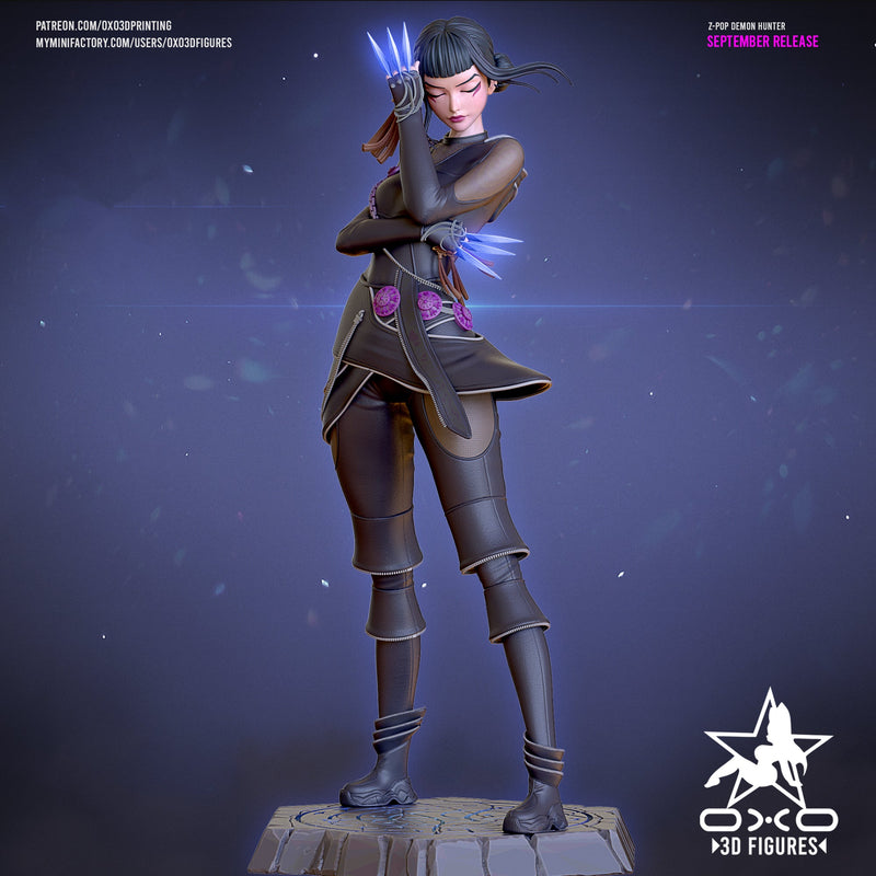 Zoey - K-Pop Demon Hunters - 1:10 Scale
