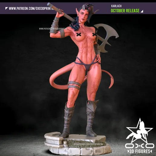 Karlach - Baldur's Gate - (SFW/NSFW 18+ Only) 1:10 Scale