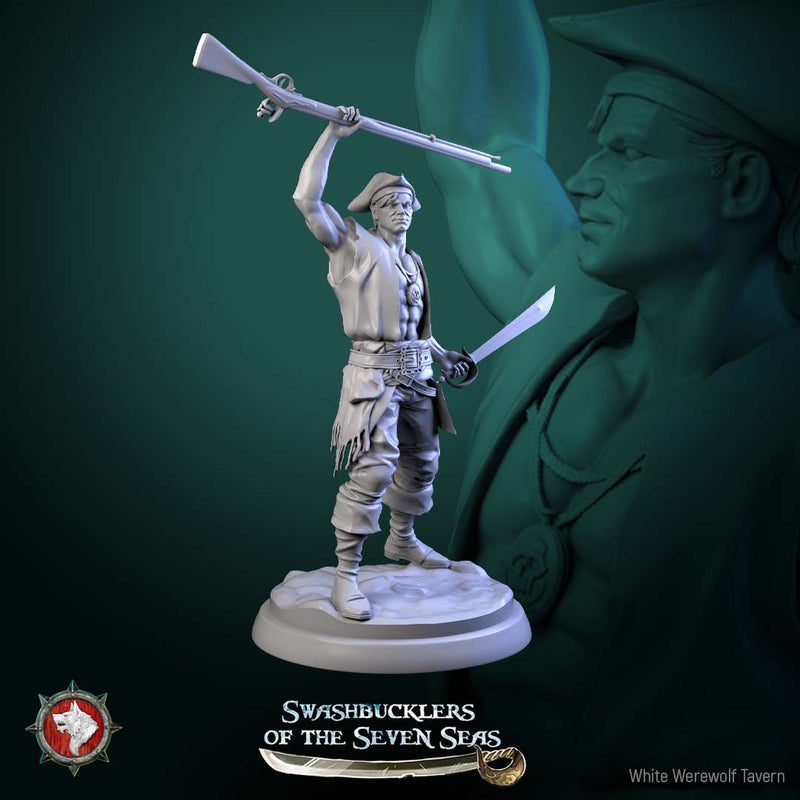 Pirate Deckhands – Human Pirate Crew Skirmishers – Miniatures & Busts