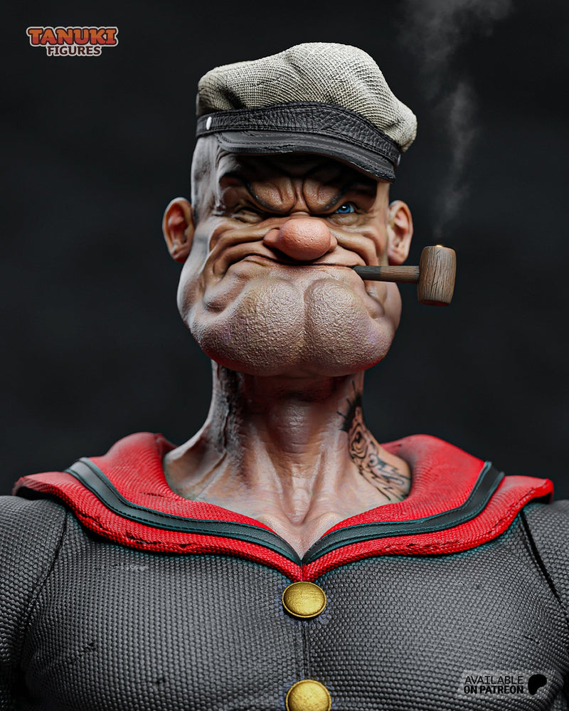 Popeye - 1:6 Scale Figure & Bust