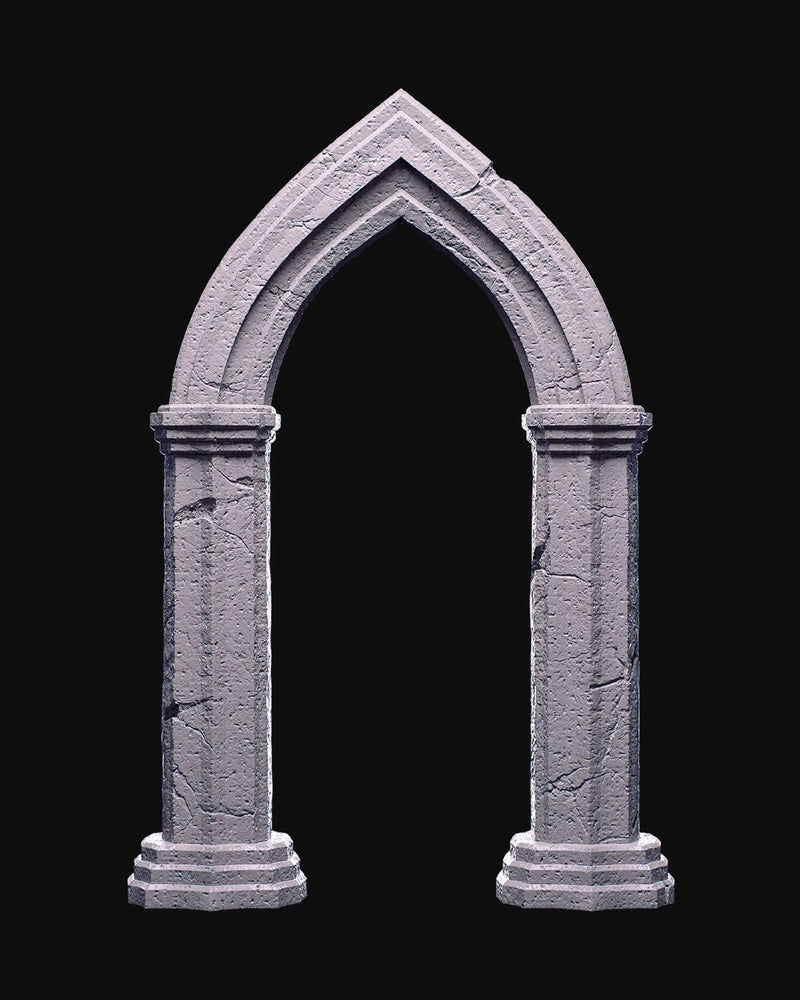 Demons of the Holy Abbey - The Abbey - Holy Cathedral Style Scatter & Props