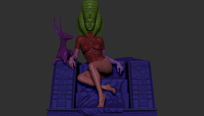 Cleopatra - Egyptian Queen (SFW/NSFW 18+ Only) - 1:6 & 1:9 Scale Figures