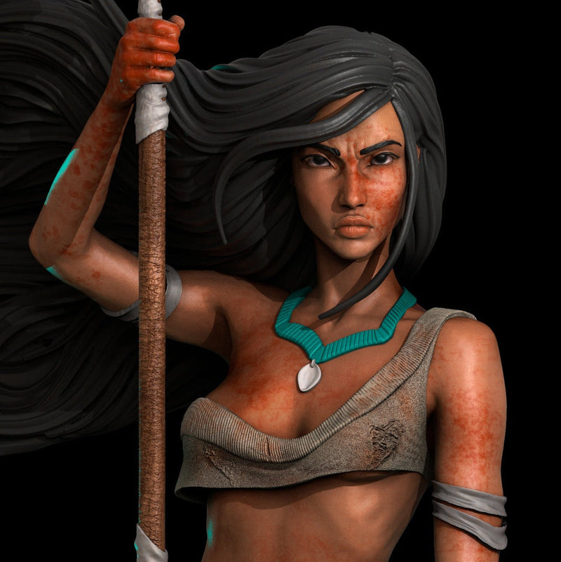 Pocahantas - (SFW/NSFW 18+ Only) 1:6 & 1:9 Scale Figures