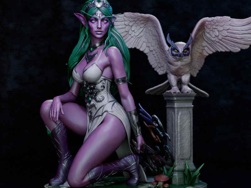 Tyrande Whisperwind - Warcraft (SFW/NSFW 18+ Only) - 1:6 Scale Figure