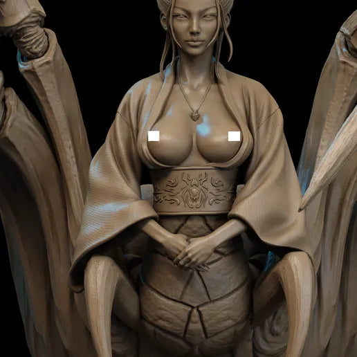 Spider Queen - CA3D Original Art (SFW/NSFW 18+ Only) - 1:6 Scale Figure